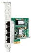 HP Ethernet Adapter, 331T, 4x1Gb, PCIe(2.0), for DL360p/380pGen8, ML350pGen8 (647594-B21)