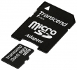 Карта памяти TransFlash 32Gb MicroSDHC Class 10 Transcend, адаптер, TS32GUSDHC10 Retail