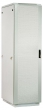 Шкаф телекоммуникационный напольный 42U (600х600) дверь перфорированная 2 шт. (ШТК-М-42.6.6-44АА)