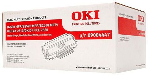 OKI Тонер-картридж для МФУ OKI B2500-MFP-EURO(2200 страниц) (Oki) 9 004 447 09004447