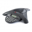 Polycom (SoundStation2 (analog) conference phone with display. Non-expandable. Includes 220V-240V AC power/telco module, power cord with CEE7/7 plug, 6.4m console cable, 2.8m telco cable) 2200-16000-122