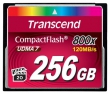 Transcend (256GB CF Card (800X, TYPE I )) TS256GCF800