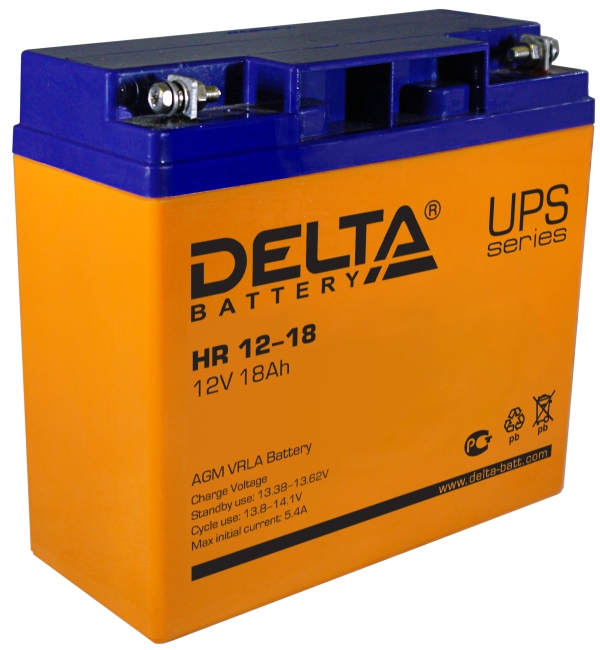 Аккумуляторная батарея Delta (HR12-18)