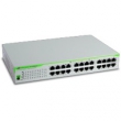 Allied telesis 24 port 10/100/1000TX unmanaged switch with internal power supply EU Power Adapter (AT-GS910/24-50)