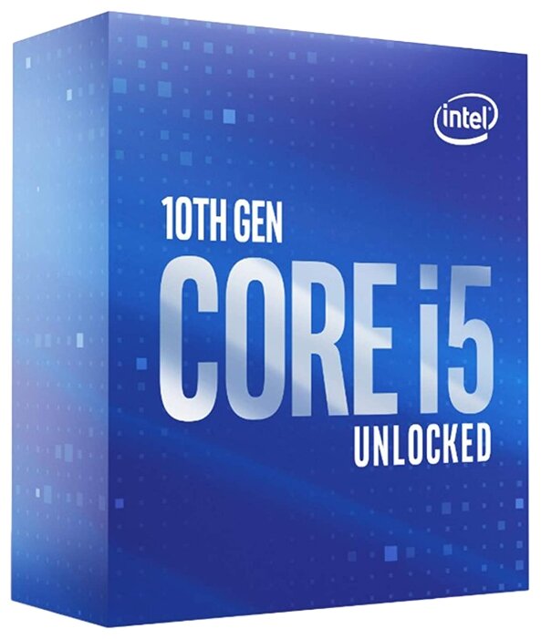CPU Intel Socket 1200 Core i5-10600K (4.1GHz/12Mb) Box BX8070110600KSRH6R