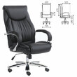 Кресло офисное BRABIX PREMIUM Advance EX-575 , хром, экокожа, черное, 531825