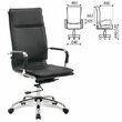 Кресло офисное BRABIX Cube EX-523 , экокожа, хром, черное, 531946