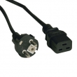 Tripp Lite (power cable (250V/16A) - 8 ft, IEC-60320-C19 to CEE 7/7) P050-008
