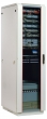 Шкаф телекоммуникационный напольный 42U (600x600) дверь стекло ШТК-М-42.6.6-1ААА (3 места) ЦМО