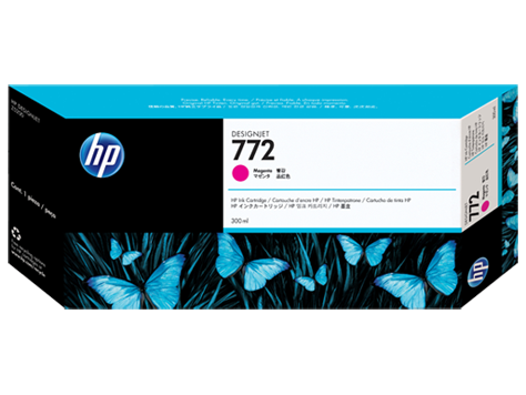Hewlett Packard (HP 772 300-ml Magenta Designjet Ink Cartridge) CN629A