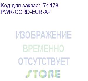 купить cisco (pwr-cord-eur-a= aксессуар pwr cord euro 1.8m black yp-23 to yc-12)