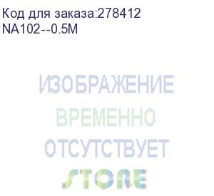 купить кабель patch utp cat5e 0.5m grey na102--0.5m telecom