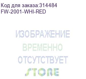 купить наушники fanny wang 2001, white & red (fw-2001-whi-red)