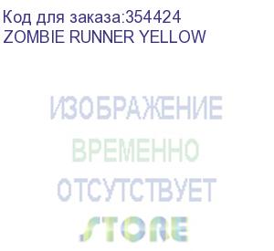 купить кресло игровое бюрократ zombie runner черный/желтый искусственная кожа крестовина пластик (zombie runner yellow) бюрократ
