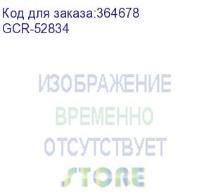 купить gcr патч-корд prof плоский прямой 0.3m, utp медь кат.6, зеленый, 30 awg, ethernet high speed 10 гбит/с, rj45, t568b, gcr-52834 (greenconnect)