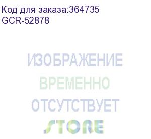 купить gcr патч-корд prof плоский прямой 7.5m, utp медь кат.6, черный, 30 awg, ethernet high speed 10 гбит/с, rj45, t568b, gcr-52878 (greenconnect)