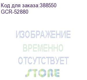 купить gcr патч-корд prof плоский прямой 0.5m, utp медь кат.6, красный, 30 awg, ethernet high speed 10 гбит/с, rj45, t568b, gcr-52880 (greenconnect)