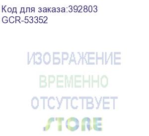 купить gcr телефонный шнур удлинитель для аппарата 0.5m 6p4c (джек 6p4c - jack 6p4c) черный, gcr-53352 (greenconnect)