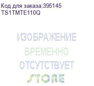 купить transcend ssd ssd110q, 1000gb, m.2(22x80mm), nvme, pcie 3.0 x4, qlc, r/w 2000/1500mb/s, iops 170 000/250 000, tbw 300, dwpd 0.27 (3 года) ts1tmte110q