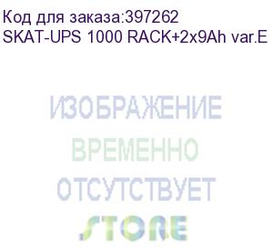 купить 8950 источник бесперебойного питания skat-ups 1000 rack+2x9ah исп. е (бастион) skat-ups 1000 rack+2x9ah var.e