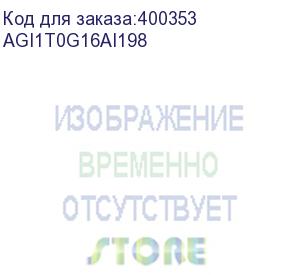 купить m.2 2280 1tb agi ai198 client ssd pcie gen3x4 with nvme, 2000/1690, iops 214/243k, mtbf 1.6m, 3d nand tlc, 400tbw, 0,37dwpd, rtl (610347) {100} agi1t0g16ai198