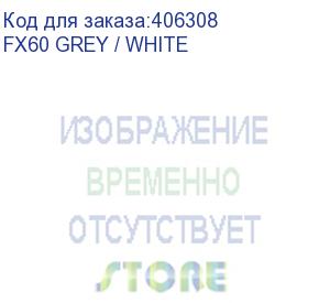 купить клавиатура a4tech fstyler fx60 серый/белый usb slim multimedia led (fx60 grey / white) a4tech