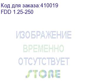 купить клемма плоская, изол,  кпи гнездо 6,3мм, 0,5-1,5мм2, красная, 100шт., netko optima (fdd 1.25-250)