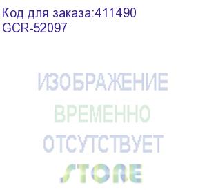 купить gcr патч-корд prof плоский прямой 7.5m, utp медь кат.6, желтый+черный, 30 awg, ethernet high speed 10 гбит/с, rj45, t568b, gcr-52097 (greenconnect)