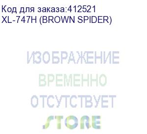 купить мышь a4tech oscar editor xl-747h, игровая, лазерная, проводная, usb, коричневый и рисунок (xl-747h (brown spider)) xl-747h (brown spider)