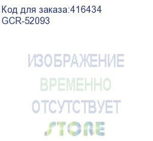 купить gcr патч-корд prof плоский прямой 1.5m, utp медь кат.6, желтый+черный, 30 awg, ethernet high speed 10 гбит/с, rj45, t568b, gcr-52093 (greenconnect)