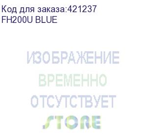 купить гарнитура a4tech fstyler fh200u,  для компьютера, накладные,  серый  / синий (fh200u blue) fh200u blue