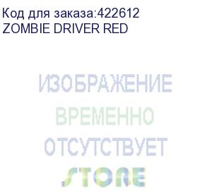 купить кресло игровое zombie driver, на колесиках, эко.кожа, черный/красный/красный (zombie driver red) zombie driver red