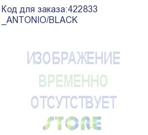 купить кресло руководителя бюрократ _antonio, на колесиках, кожа, черный (_antonio/black) (бюрократ) _antonio/black