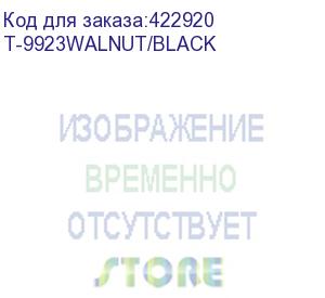 купить кресло руководителя бюрократ t-9923walnut, на колесиках, кожа, черный (t-9923walnut/black) (бюрократ) t-9923walnut/black