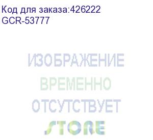 купить gcr кабель активный 10.0m usb 2.0, am/bm, черно-прозрачный, с усилителем сигнала, разъём для доп.питания, 24/22 awg (greenconnect) gcr-53777