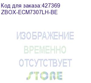 купить zbox-ecm7307lh-be, barebone, nvidia rtx3070-lhr, intel i7-10700, 2x ddr4 sodimm slots, m2 ssd slot, '2.5' sataiii bay, wifi, bt, 2.5g lan, glan, 3x dp, hdmi, eu+uk plug (desktop graphics) (623486)' (zotac)