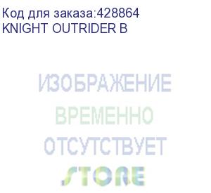 купить кресло игровое knight outrider, на колесиках, эко.кожа, черный (knight outrider b) knight outrider b