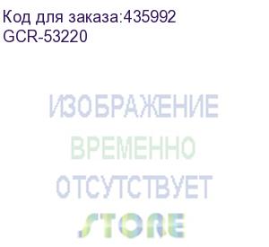 купить gcr кабель 0.5m microusb, белый, желтые коннекторы, быстрая зарядка, 28/24 awg, gcr-53220 (greenconnect)