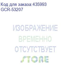 купить gcr кабель 0.15m microusb, бело-зеленый, белые коннекторы, быстрая зарядка, 28/24 awg, gcr-53207 (greenconnect)