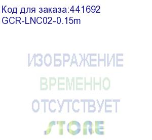 купить greenconnect патч-корд прямой 0.15m, utp кат.5e, желтый, позолоченные контакты, 24 awg, литой, gcr-lnc02-0.15m, ethernet high speed 1 гбит/с, rj45, t568b