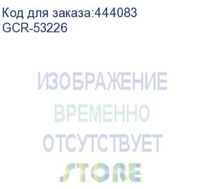 купить gcr кабель 1.0m microusb, белый, зеленые коннекторы, быстрая зарядка, 28/24 awg, gcr-53226 (greenconnect)