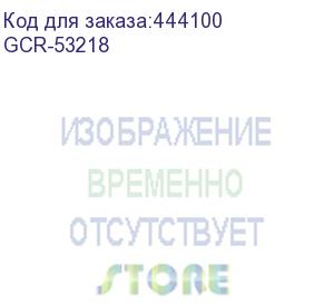 купить gcr кабель 3.0m microusb, белый, красные коннекторы, быстрая зарядка, 28/24 awg, gcr-53218 (greenconnect)