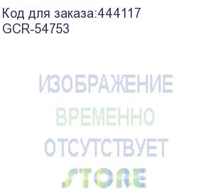 купить gcr кабель 5.0m аудио jack 3.5mm/jack 3.5mm белый, al case черный, m/m, gcr-54753 (greenconnect)