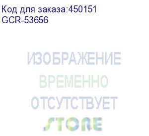 купить gcr кабель 1.0m, typec power delivery 60 w, 5a max, быстрая зарядка, белый tpe, al case черный, белый пвх, 28/22 awg, gcr-53656 (greenconnect)