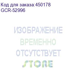 купить gcr кабель prof 1.8m dvi-d, черный, gold, ферритовые кольца, od 8.5mm, 28 awg, dvi/dvi, 25m/25m, двойной экран, gcr-52996 (greenconnect)