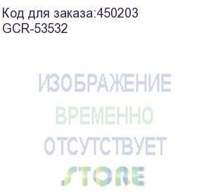 купить gcr кабель premium 1.5m typec/lightning mfi power delivery 18 w, быстрая зарядка, черный силикон, al case черный, черный пвх, gcr-53532 (greenconnect)