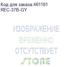 купить стойка открытая монтажная 19 , однорамная, высота 1.75 м, 37u, серая (rec-37b-gy) aesp