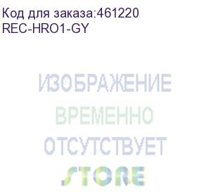 купить органайзер горизонтальный со съёмными метал. кольцами (rec-r1-cr 4шт.), 19 1u, серый (rec-hro1-gy) aesp