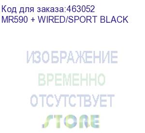 купить наушники с микрофоном a4tech bloody mr590 sports черный 1.5м мониторные bt/radio/3.5mm оголовье (mr590 + wired/sport black) a4tech