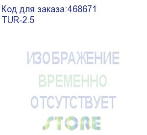 купить клемма проходная, винтовой зажим, 2 точки подключения, 2.5 кв.мм, серая (dkc) tur-2.5